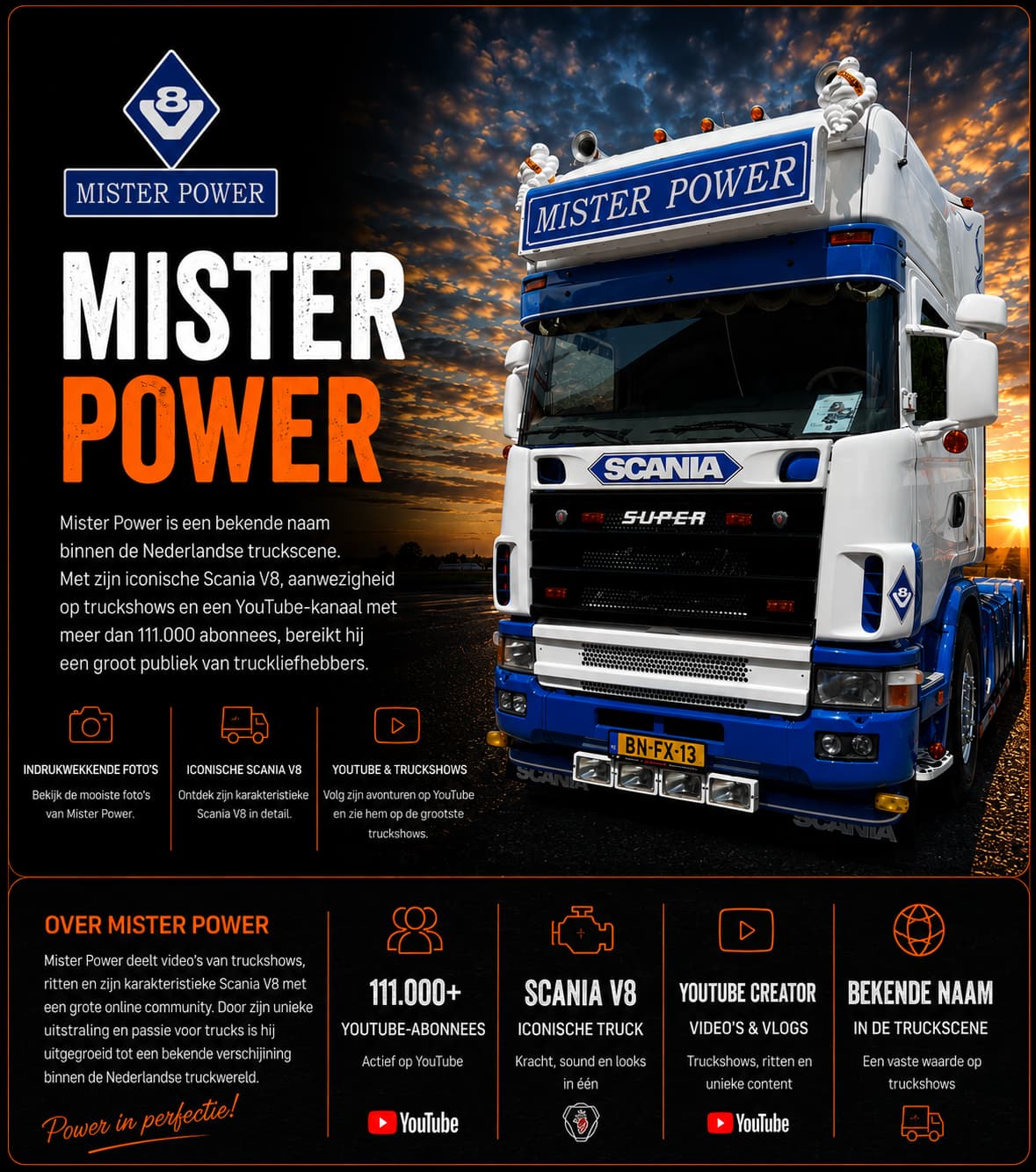 Mister Power card