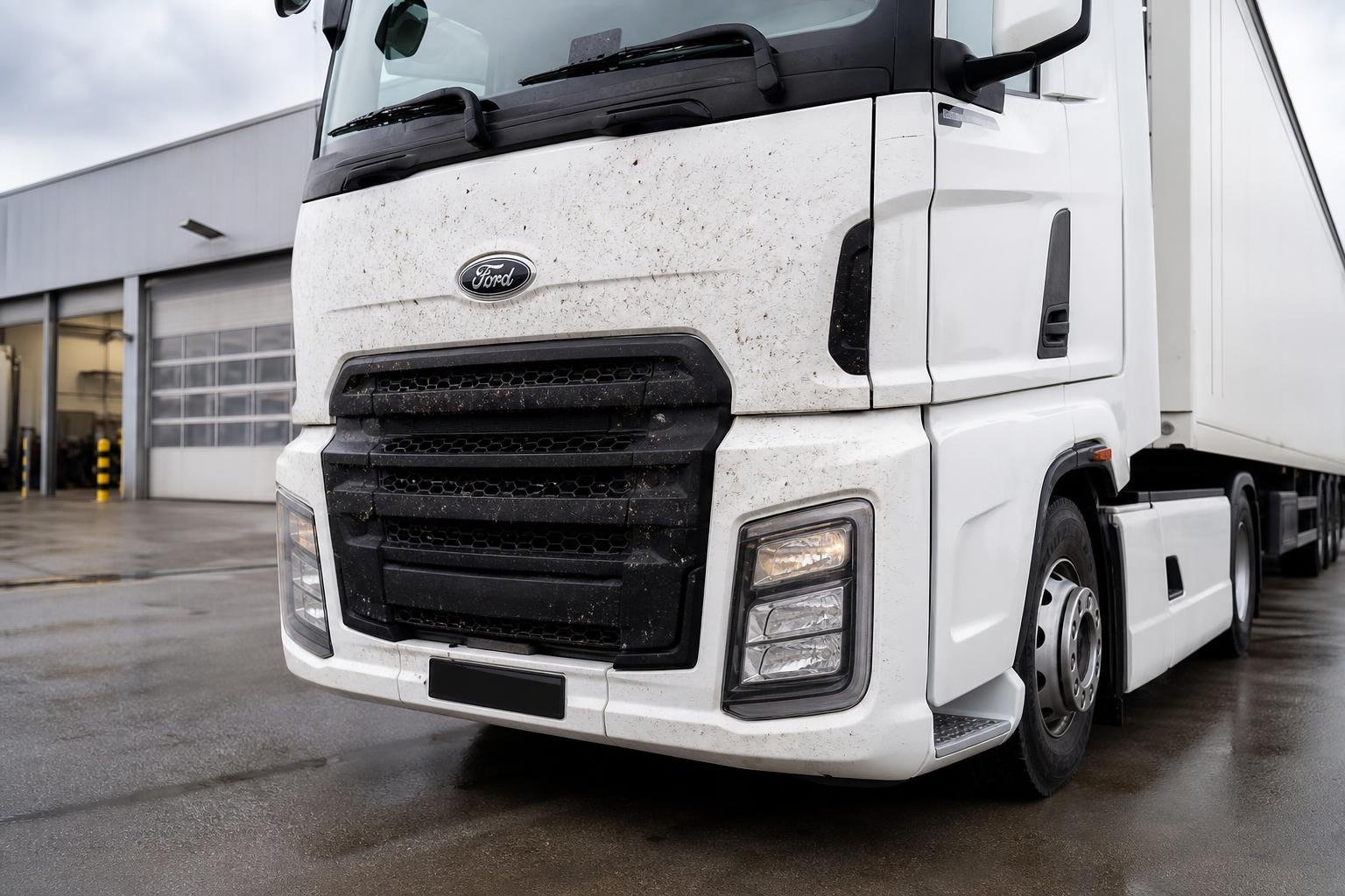 Hoe verwijder je insecten van een vrachtwagen?