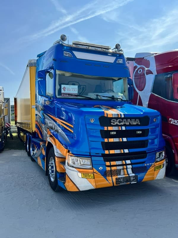 Scania Torpedo onderweg in internationaal transport