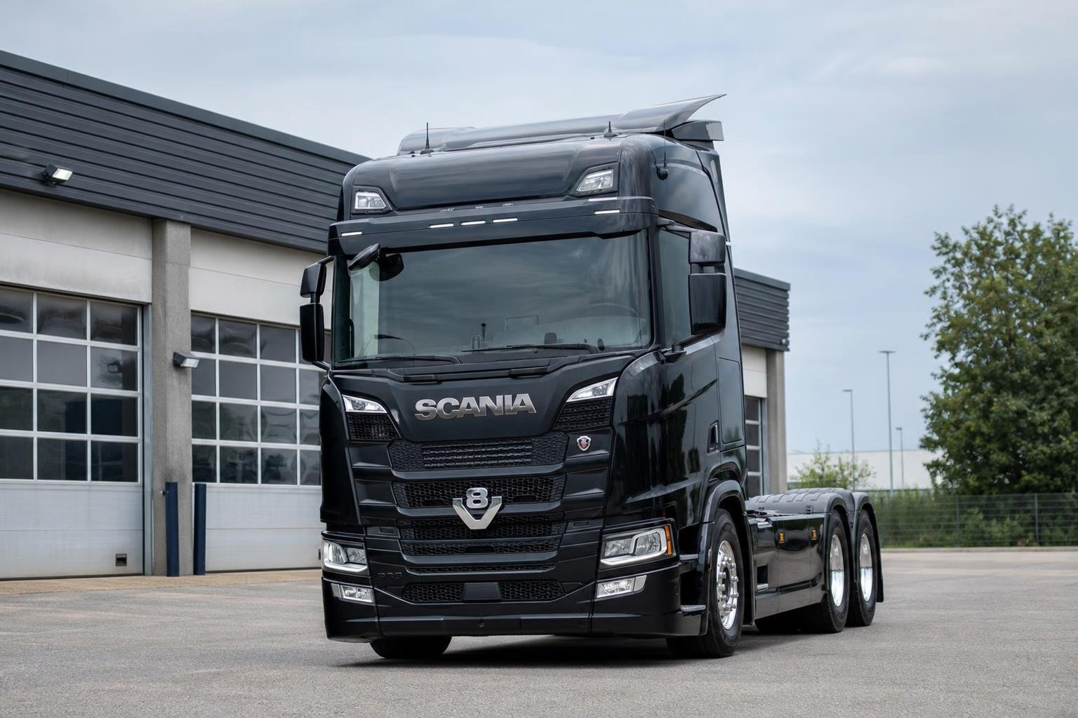 Wat betekent V8 bij Scania?