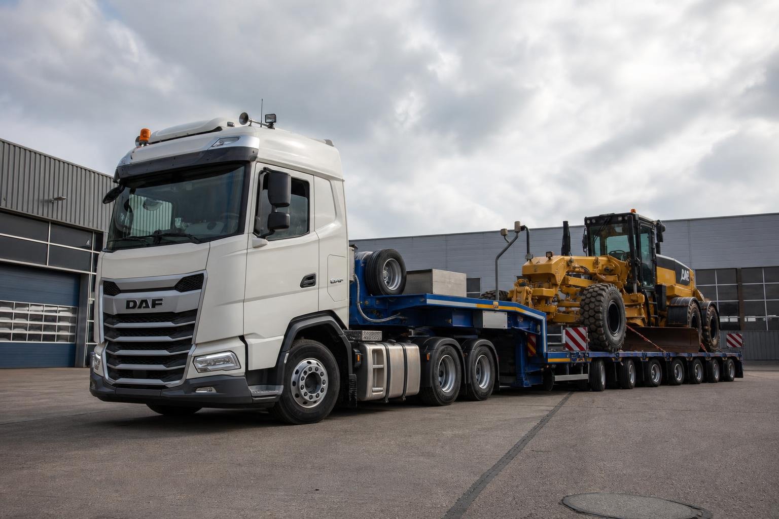DAF als trekker voor exceptioneel transport