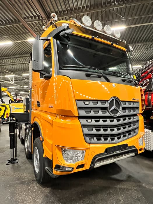 mercedes laadkraan arocs