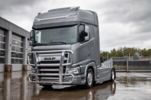 Wat is een bullbar op een vrachtwagen?