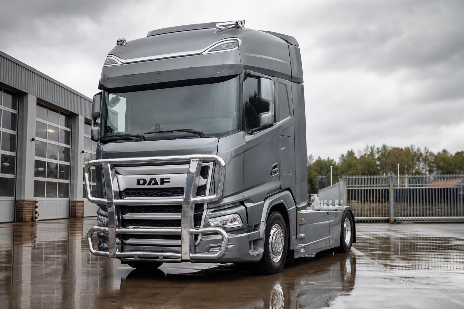 Wat is een bullbar op een vrachtwagen?