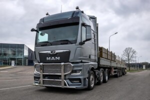 Wat is een frontbar op een vrachtwagen?