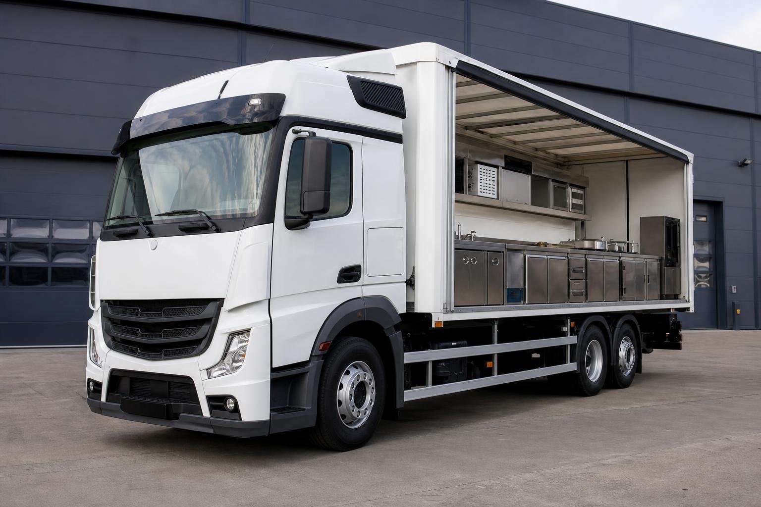 Welke kookapparatuur kun je gebruiken in een vrachtwagen?
